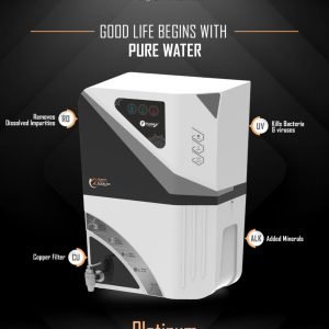 Platinum model, 15 LPH 7 STAGE RO + ALKALINE +  COPPER + UV  SYSTEM